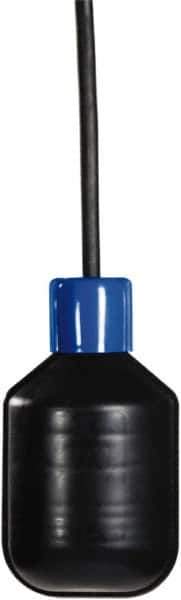 Made in USA - 13 Max psi, 140°F Max, Liquid Level Float - Chlorinated Polyethylene Stem, N.O. Switch Logic - Apex Tool & Supply