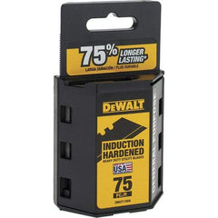 DeWALT - 75 Piece, Carbon Steel, Knife Blade - 2-7/16" Long, 0.0235" Blade Thickness - Apex Tool & Supply