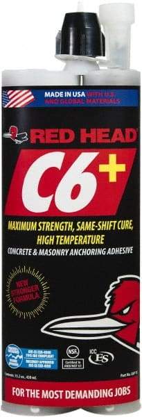 Red Head - Anchoring Adhesives Adhesive Material: Epoxy Volume (fl. oz.): 15.00 - Apex Tool & Supply