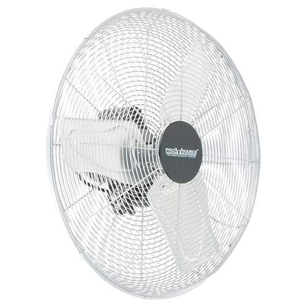PRO-SOURCE - 24" Blade, 1/4 hp, 5,200, 6,000 & 7,700 CFM, Industrial Circulation Fan - Back-Mounted, 120 VAC Volts, 1.60-1.90 Amps, 3 Speed - Apex Tool & Supply
