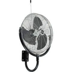 PRO-SOURCE - 20" Blade, 1/3 hp, 6,039 Max CFM, Wall Mounting Fan - 3 Speed - Apex Tool & Supply