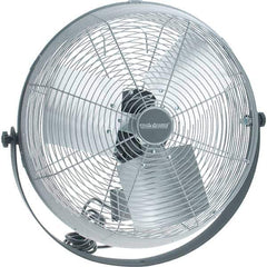 PRO-SOURCE - 18" Blade, 1/8 hp, 5,750 Max CFM, Single Phase Fan - 2.2 Amps, 115 Volts, 3 Speed - Apex Tool & Supply