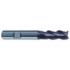 7.5mm Dia. - 63mm OAL - 3 FL Variable Helix Firex Carbide End Mill - Apex Tool & Supply