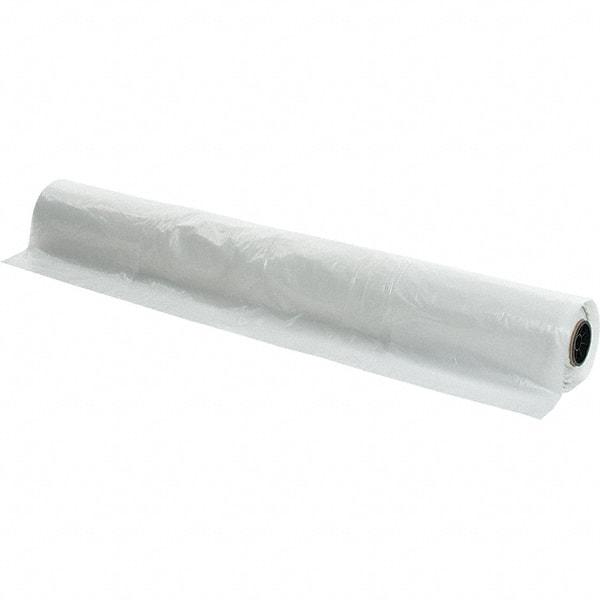 Made in USA - 2 mil Thick, Household/Office Trash Bags - Linear Low-Density Polyethylene (LLDPE), 55" Wide x 58" High, Clear - Apex Tool & Supply