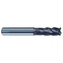 8mm Dia. - 63mm OAL - 4 FL Variable Helix TiAlN Carbide End Mill - Apex Tool & Supply