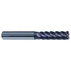 6mm Dia. - 65mm OAL - 5 FL Variable Helix Firex Carbide End Mill - Apex Tool & Supply