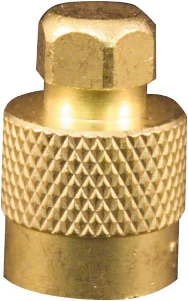 Milton - Screwdriver Type Valve Cap - For Large Bore Tire Valves - Apex Tool & Supply