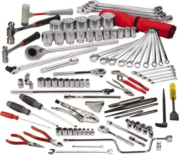 Proto - 92 Piece 3/8, 1/2 & 3/4" Drive Master Tool Set - Comes in Top Chest - Apex Tool & Supply