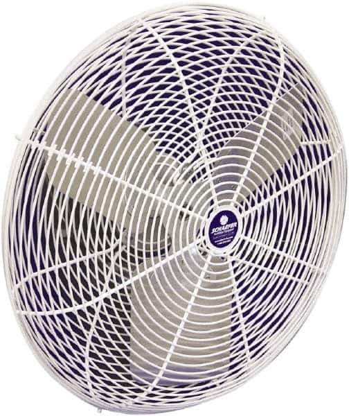 Schaefer Ventilation Equipment - 20" Blade, 1/4 hp, 12,000 CFM, Industrial Circulation Fan - Multi-Mount, 115 VAC Volts, 2 Speed - Apex Tool & Supply
