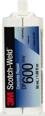 3M - Gray, Cartridge Polyurethane Construction Adhesive - Apex Tool & Supply