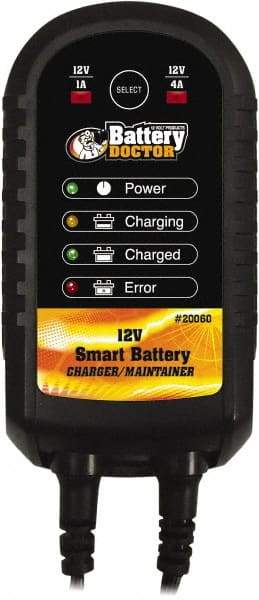 Battery Doctor - 12 Volt Automatic Charger/Maintainer - 1 Amps/4 Amps - Apex Tool & Supply