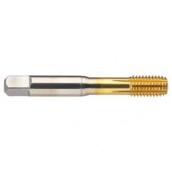 4-40 Dia. - 2B - 4 FLX - Cobalt Semi-Bott Tap FORM-C-TiN - Apex Tool & Supply