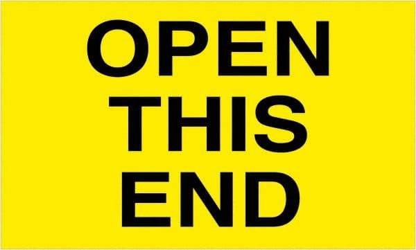 Tape Logic - 5" Long, Fluorescent Yellow Paper Shipping Label - For Multi-Use - Apex Tool & Supply
