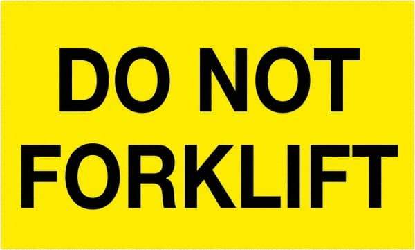 Tape Logic - 5" Long, Fluorescent Yellow Paper Shipping Label - For Multi-Use - Apex Tool & Supply