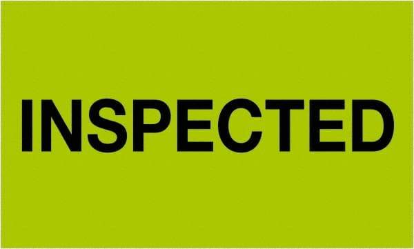 Tape Logic - 5" Long, Fluorescent Green Paper Shipping Label - For Multi-Use - Apex Tool & Supply