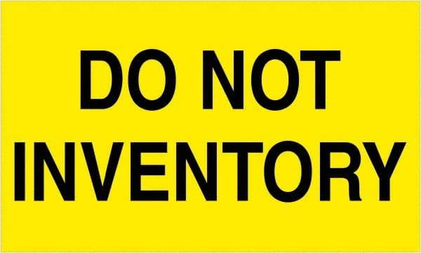 Tape Logic - 5" Long, Fluorescent Yellow Paper Shipping Label - For Multi-Use - Apex Tool & Supply