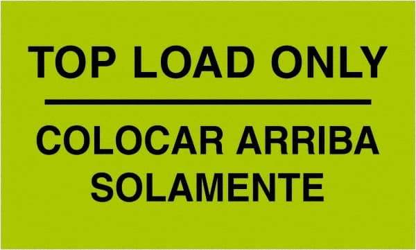 Tape Logic - 5" Long, Fluorescent Green Paper Shipping Label - For Multi-Use - Apex Tool & Supply