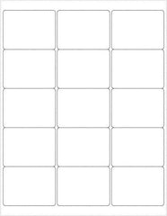 Tape Logic - 2-11/16" Long, White Paper Laser Label - For Laser Printers - Apex Tool & Supply