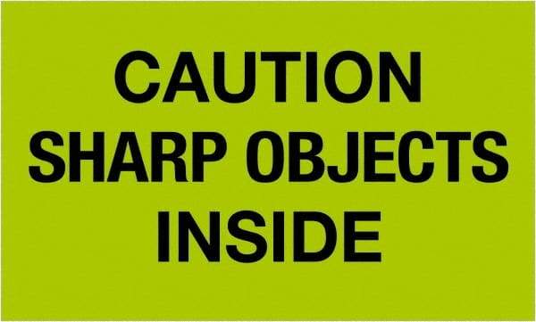 Tape Logic - 5" Long, Fluorescent Green Paper Shipping Label - For Multi-Use - Apex Tool & Supply