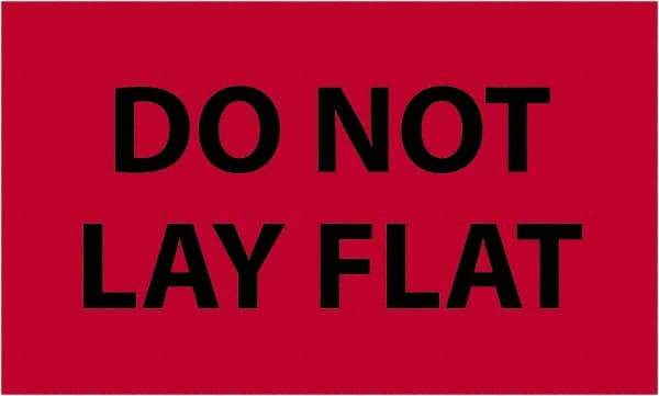 Tape Logic - 5" Long, Fluorescent Red Paper Shipping Label - For Multi-Use - Apex Tool & Supply