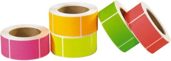 Tape Logic - 5" Long, Assorted Paper Inventory Labels - For Multi-Use - Apex Tool & Supply