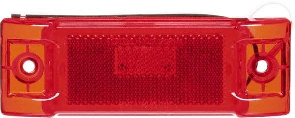 Truck-Lite - 6" Long, Red LED Marker Clearance - 12 Volts - Apex Tool & Supply