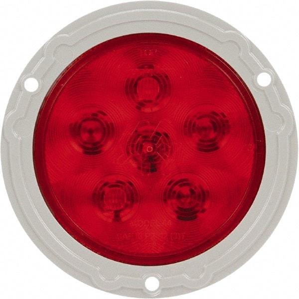 Truck-Lite - 4" Long, Red LED Stop, Turn & Tail Light - 12 Volts, Includes LED Light, Plug - Apex Tool & Supply