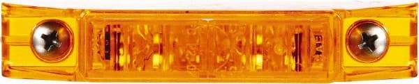 Truck-Lite - 4" Long, Yellow LED Marker Clearance - 12 Volts - Apex Tool & Supply