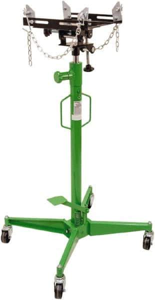 OEM Tools - 1,100 Lb Capacity Transmission Jack - 47 to 77" High - Apex Tool & Supply