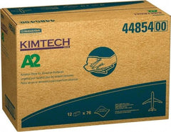 Kimtech - A2 Disposable Aerospace Wipes - Packet, 12-1/2" x 12" Sheet Size, White - Apex Tool & Supply
