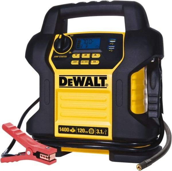 DeWALT - 12 VDC Jump Starter - 32 Amps, 80 Starter Amps - Apex Tool & Supply