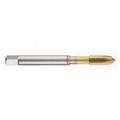 42667 2B 3-Flute PM Cobalt Red Ring Spiral Point Plug Tap-TiN - Apex Tool & Supply