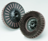 4-1/2 x 5/8-11" - 36 Grit -Scotch-Brite™ Bristle Disc - Apex Tool & Supply