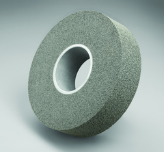 12" - FIN Grit - Silicon Carbide - Convolute EXL Deburring Wheel - Apex Tool & Supply