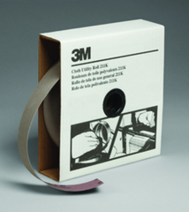 1-1/2" x 50 Yds - 320 Grit - Aluminum Oxide - J Weight - Utility Cloth Roll 211K - Apex Tool & Supply