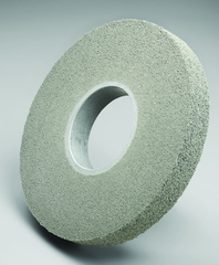 8" - FIN Grit - Silicon Carbide - Convolute EXL Deburring Wheel - Apex Tool & Supply