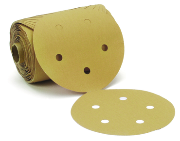 5" x NH - P240 Grit - 236U Paper Disc Roll - Apex Tool & Supply
