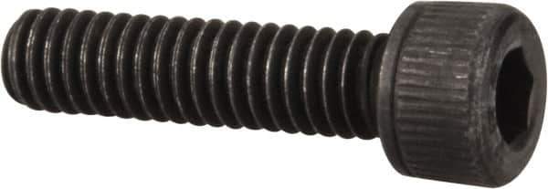 Value Collection - #5-44 UNF Hex Socket Drive, Socket Cap Screw - Alloy Steel, Black Oxide Finish, Fully Threaded, 1/2" Length Under Head - Apex Tool & Supply