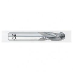 1" Dia. - 4" OAL - Carbide - Ball End HP End Mill-3 FL - Apex Tool & Supply