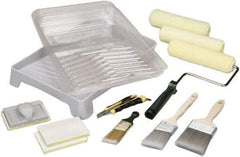 Ability One - Trim Paint Roller Kit - Includes Paint Tray, Roller Cover & Frame - Apex Tool & Supply