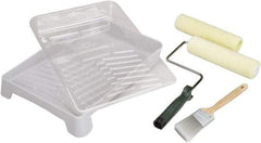 Ability One - Trim Paint Roller Kit - Includes Paint Tray, Roller Cover & Frame - Apex Tool & Supply