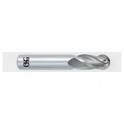 18mm Dia. - 102mm OAL - Carbide - Ball End HP End Mill-4 FL - Apex Tool & Supply