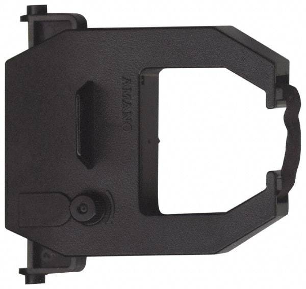 Amano - 2" High x 2-1/2" Wide Time Clock Replacement Ribbon - Black, Use with Amano MRX-35 Calculating Time Recorder, Order #40626277 - Apex Tool & Supply