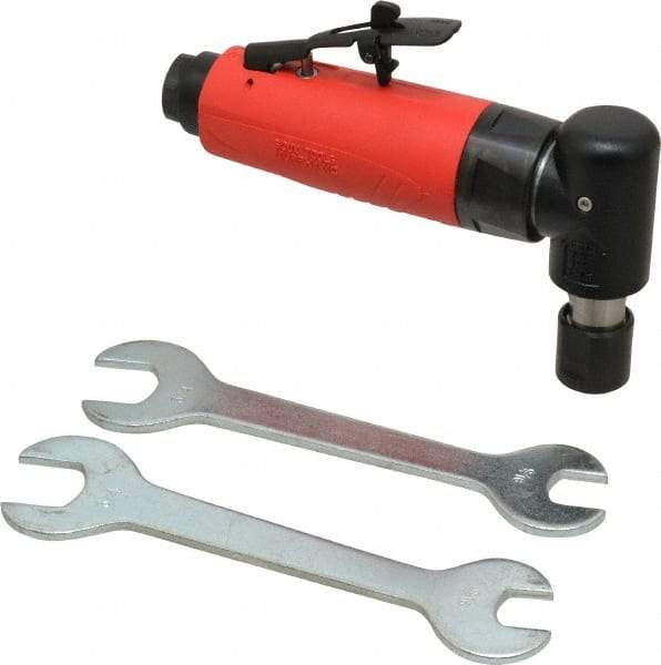 Sioux Tools - 1/4" Collet, Angle Handle, Angle Air Die Grinder - 20,000 RPM, Rear Exhaust, 11 CFM, 0.3 hp, 6.21 bar, 1/4 NPT - Apex Tool & Supply