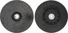 Made in USA - 7" Diam Quick-Change Disc Backing Pad - Soft Density, 8,600 RPM, Speed-Lok Compatible - Apex Tool & Supply