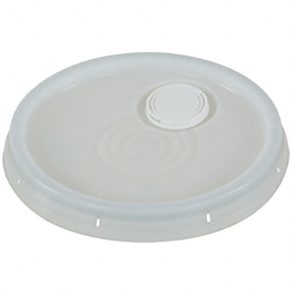 Vestil - Tote & Storage Container Lids For Use With: 3-1/2, 5 & 6 Gallon Pails Width (Decimal Inch): 12.500 - Apex Tool & Supply
