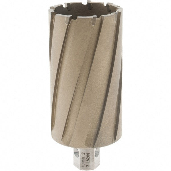Hougen - 2" Diam x 3" Deep Carbide-Tipped Annular Cutter - Apex Tool & Supply