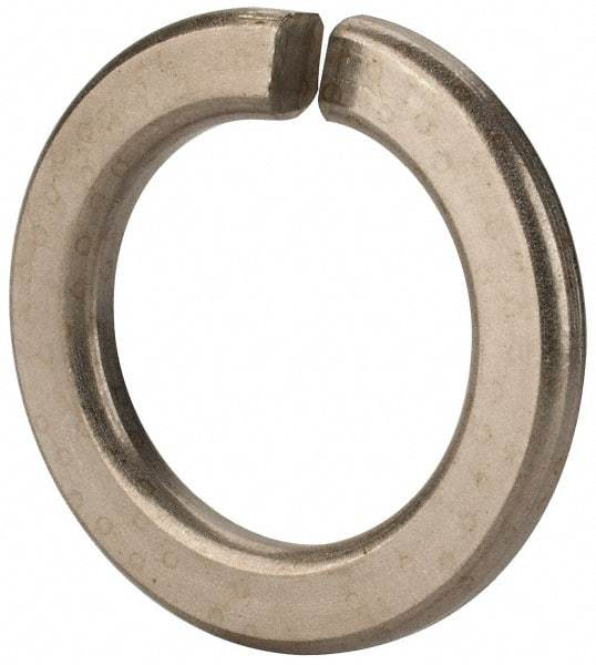 Value Collection - M30, 30.5mm ID, 48.2mm OD, 6mm Thick Split Lock Washer - 18-8 Austenitic Grade A2 Stainless Steel, Uncoated, 30.5mm Min ID, 31.7mm Max ID - Apex Tool & Supply