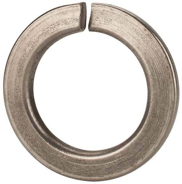 Value Collection - M36, 36.5mm ID, 58.2mm OD, 6mm Thick Split Lock Washer - 18-8 Austenitic Grade A2 Stainless Steel, Uncoated, 36.5mm Min ID, 37.7mm Max ID - Apex Tool & Supply