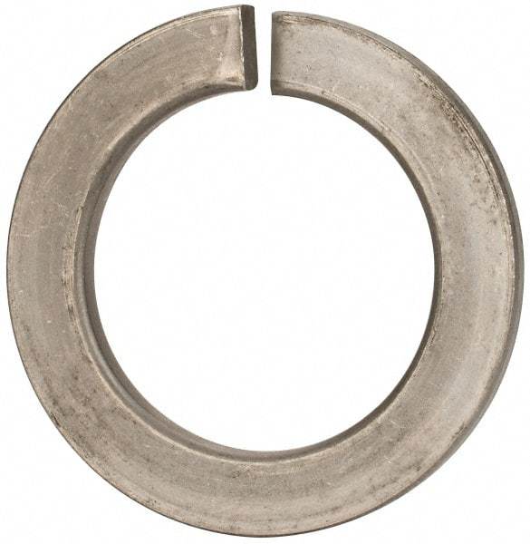 Value Collection - M48, 49mm ID, 75mm OD, 7mm Thick Split Lock Washer - 18-8 Austenitic Grade A2 Stainless Steel, Uncoated, 49mm Min ID, 50.5mm Max ID - Apex Tool & Supply